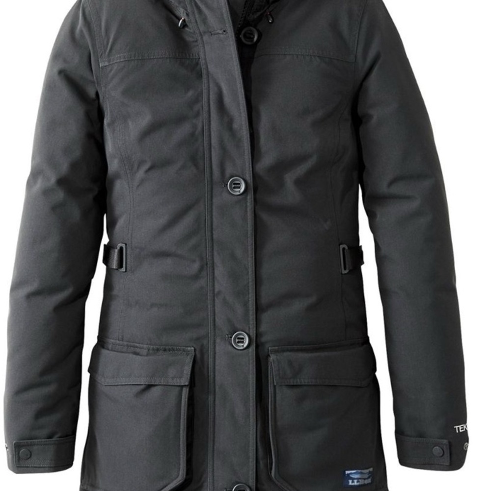Women's LL Bean Maine Mountain Coat Small Black